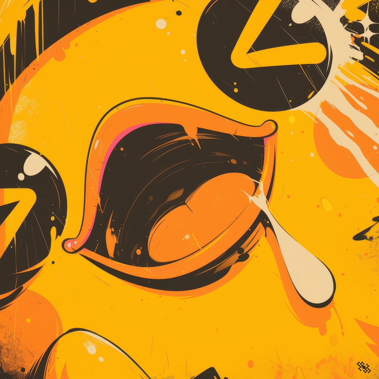 Colors Addict Rubber Duck (Canvas Print)