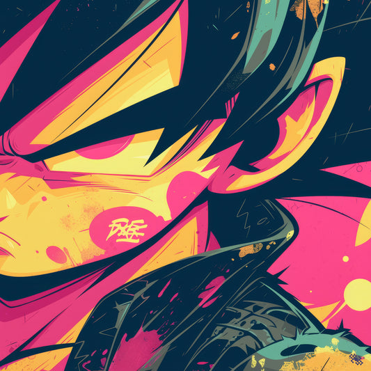 Colors Addict DBZ (Canvas Print)