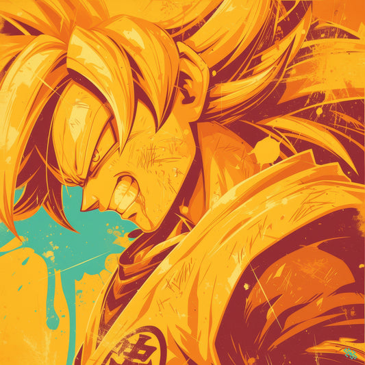 Colors Addict DBZ (Canvas Print)