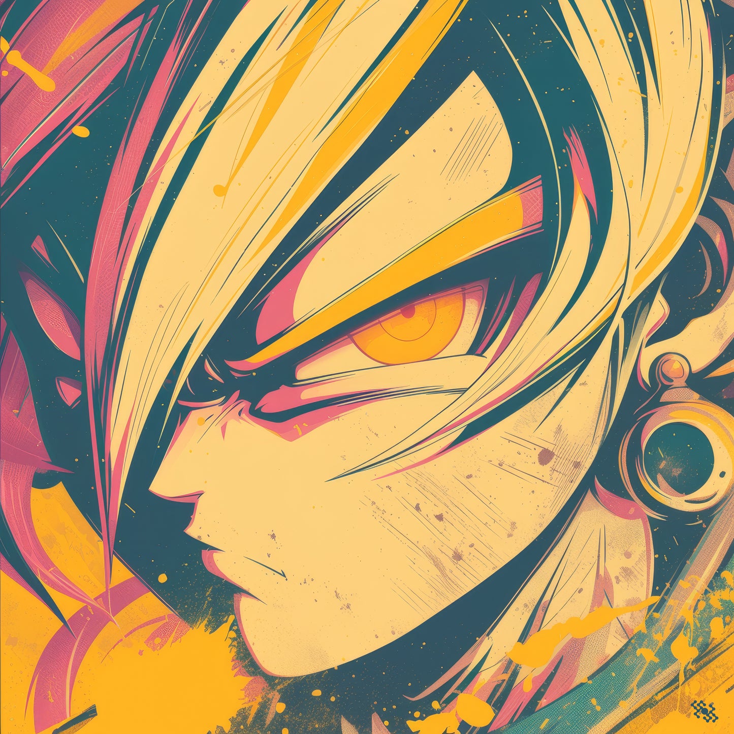 Colors Addict DBZ (Canvas Print)