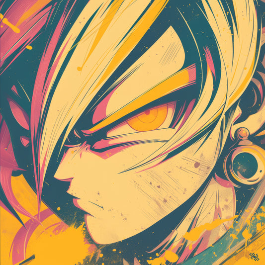 Colors Addict DBZ (Canvas Print)