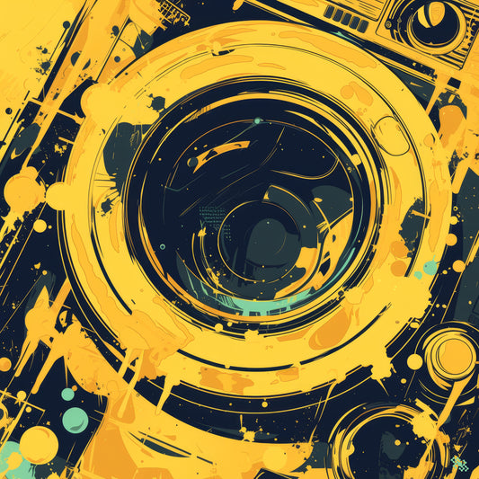 Colors Addict Wash Machine (Canvas Print)