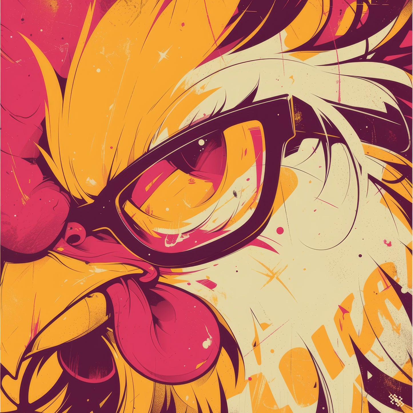 Colors Addict Roost (Canvas Print)