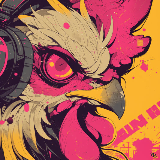 Colors Addict Roost (Canvas Print)