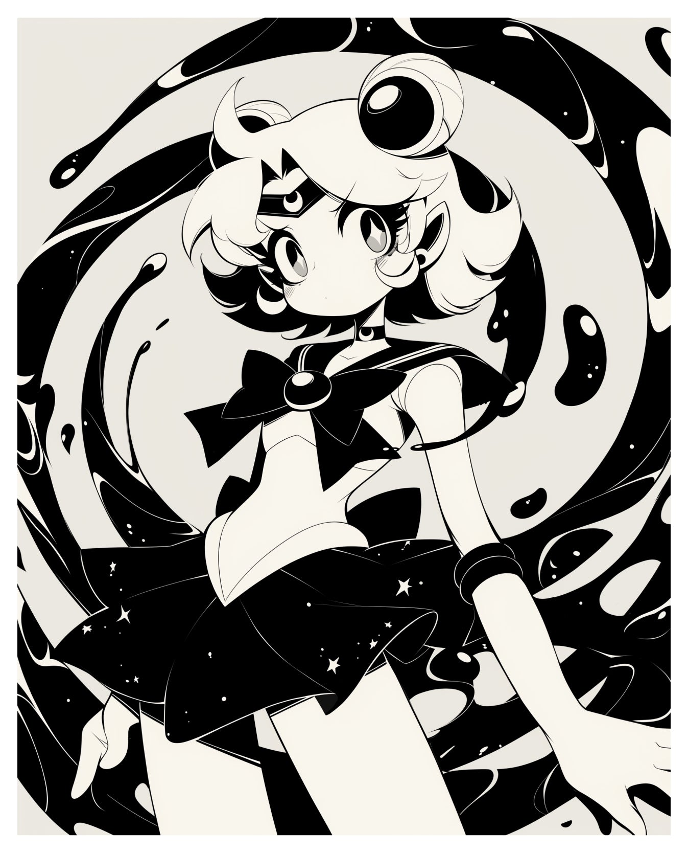 Retro Bold Sailor Moon 3