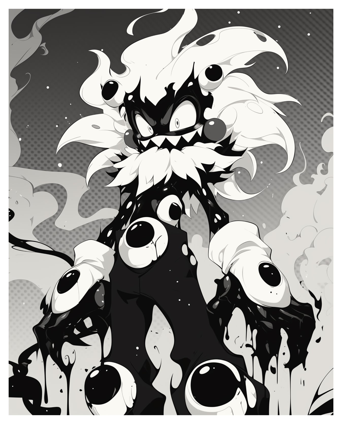 Retro Bold Super Saiyan