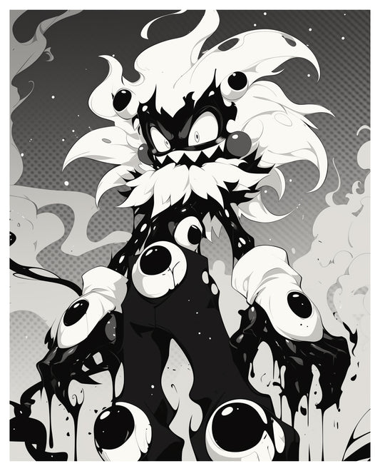 Retro Bold Super Saiyan